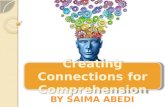 Creating comprehension connections