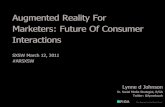 Augmented Reality For Marketers: Future of Consumer Interactions (Part 1) - SXSW 2011