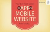 Mobile website for business