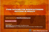 Manufacturing in Mexico Success