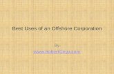 Best Uses of an Offshore Corporation