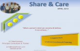 Share & Care April 2013