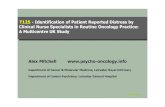 IPOS10 -t125 - Identification of Patient Reported Distress by Clinical Nurse Specialists in Routine Oncology Practice: A Multicentre UK Study