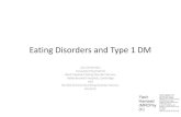 Eating Disorders and Type 1 Diabetes Mellitus