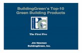 BuildingGreen's Top 10 Green Building Products