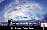 Are you ready to lead ?