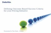 Deloitte   vendavo sept 2010 - outcome based approach