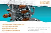 SolidWorks Modeling for Design Automation