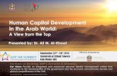 Human Capital Development in the Arab World