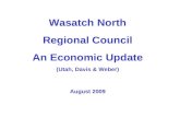 Workforce Information for Davis and Weber Counties - Aug 2009