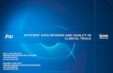 Efficient Data Reviews and Quality in Clinical Trials - Kelci Miclaus