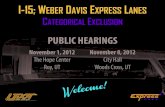 I 15 Express Lanes Public Hearing Presentation