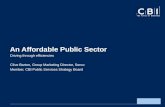 Clive Barton presentation: an affordable public sector