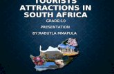 South africa's tourist attractions grade10 lesson presentation