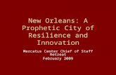 New Orleans: Prophetic City