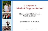 Chapter 3 Market Segmentation