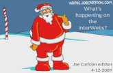 What's happening on the interwebs: Joe Cartoon edition