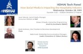 HSMAI Social Media Tech Panel