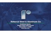 reliance steel & aluminum  2008_12_03_01_Goldman_Sachs_Conference_Presentation