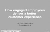 How Engaged Employees Deliver a Better Costumer Experience