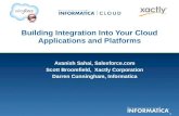 Building Next Generation Cloud Apps: Salesforce, Informatica, Xactly