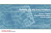 Tackling the Big Data Problem