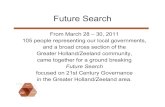 Who participated in Future search