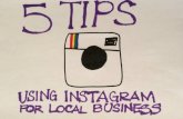 Using Instagram for Local Business [Sketchnote]