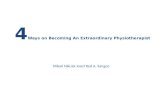 4 Ways to Become an Extraordinary Physiotherapist