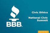 National Civic Summit - BBB Civic Ethics - Lisa Jemtrud