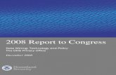 Data Mining: Technology and Policy 2008 Report to Congress