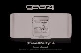 GEAR4 StreetParty 4 Manual