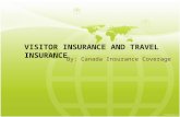Visitor and Travel Insurance For Canada