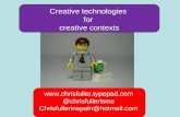 Creative technologies for creative contexts