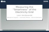 Webinar - Measuring the "Smartness" of the Electricity Grid