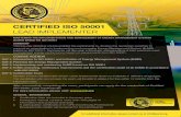 ISO 50001 Lead Implementer - One Page Brochure