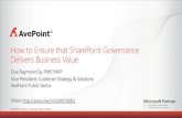 How to Ensure that SharePoint Governance Delivers Business Value