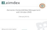 Open Source & Semantic CMS XIMDEX description