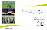 Nitrogen Use and Climate Change Mitigation - Daniel Kindred (ADAS)