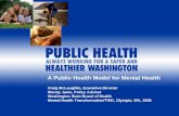 Public Health Model for Mental Health