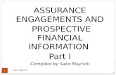 Assurance engagement and prospective financial information 2