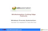 Win Automation Cutting Edge Automation Features