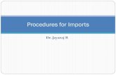 Import Procedures in india