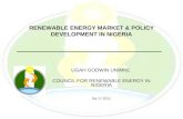 Renewable energy market & policy development in nigeria