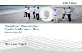 DeepOcean Presentation - Pareto Securities Conference