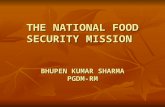 National food sequrity mission