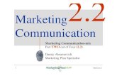 Marketing Communication-2.2 - MarCom-mix