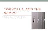 Priscilla and the wimps powerpoint