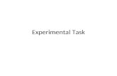 Timed experimental task group a
