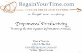 Empowered Productivity: Winning the War Against Information Overload